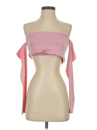 Pre-owned Naked Wardrobe Kimono In Pink