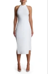 Naked Wardrobe Longline Halter Tunic In White
