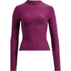 Naked Wardrobe Mock Neck Top In Purple