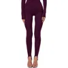 Naked Wardrobe Naked Stirrup Leggings In Purple