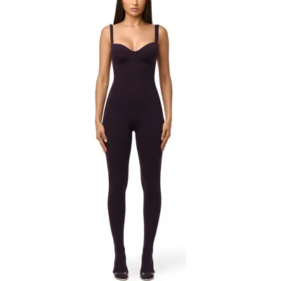 Naked Wardrobe Naked Tank Jumpsuit In Purple