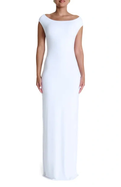 Naked Wardrobe Off The Shoulder Maxi Dress