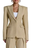 Naked Wardrobe Pinstripe Blazer