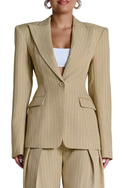 Naked Wardrobe Pinstripe Blazer