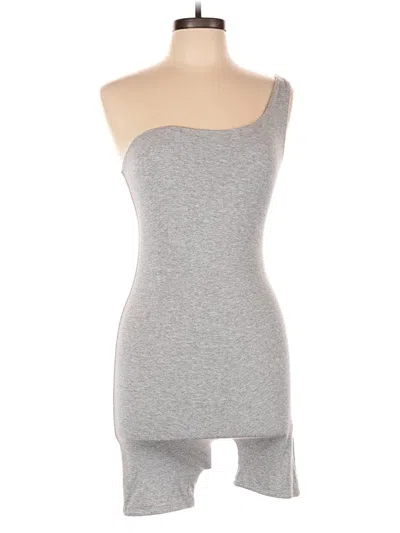 Pre-owned Naked Wardrobe Romper In Gray