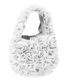 Naked Wardrobe Roses Mini Handbag In White