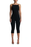 Naked Wardrobe Smooth Crop Jumpsuit
