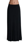 Naked Wardrobe Smooth Flare Maxi Skirt