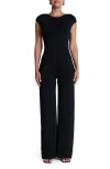 Naked Wardrobe Smooth Open Back Jumpsuit