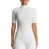 Naked Wardrobe Smooth Sculpt T-shirt In White