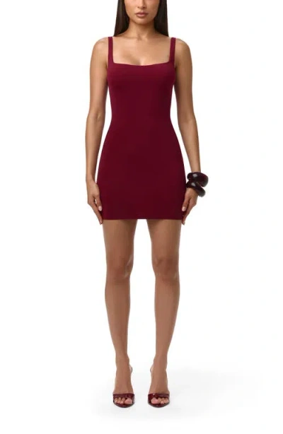 Naked Wardrobe Tank Minidress In Red