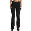 Naked Wardrobe High Waist Bootcut Pants In Black