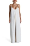 Naked Wardrobe Wide Leg Jumpsuit In White