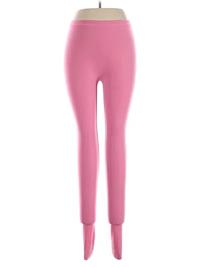 Pre-owned Naked Wardrobe Yoga Pants In Pink