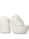 Naked Wolfe Wow Platform Sandal In Weiss