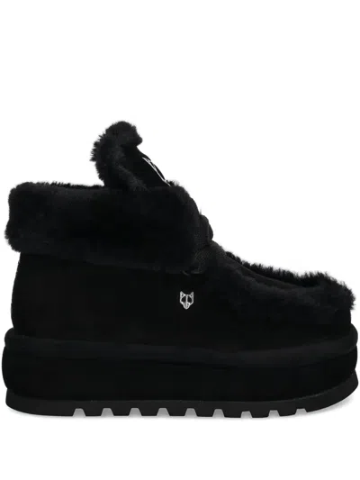 NAKED WOLFE 60MM BAMBI SHEARLING BOOTS