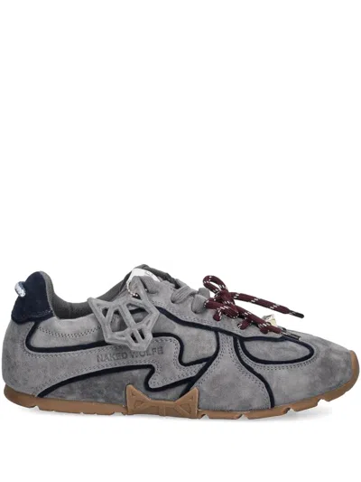 Naked Wolfe Adored Appliqué Sneakers In Gray
