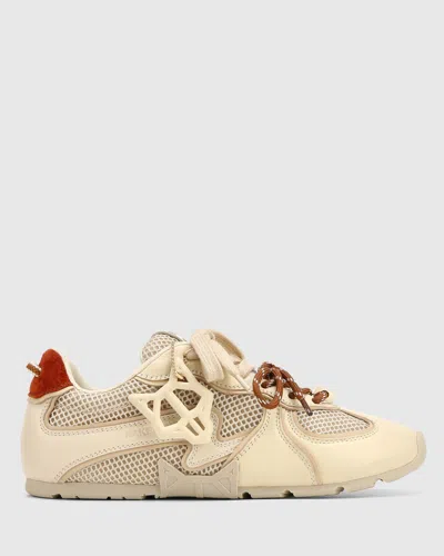 Naked Wolfe Adored Suede Sneaker In Brown