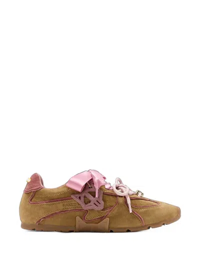 Naked Wolfe Adored Suede Low-top Sneakers In Multi