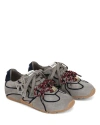 Naked Wolfe Adored Suede Sneaker In Gray