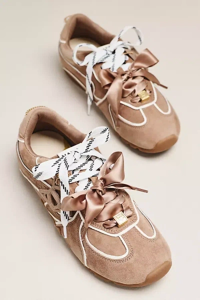 Naked Wolfe Adored Suede Sneakers In Grey