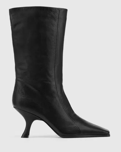 Naked Wolfe Apple Black Leather