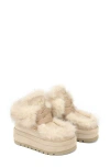 Naked Wolfe Bambi Ice Suede In Ice-faux Fur/suede