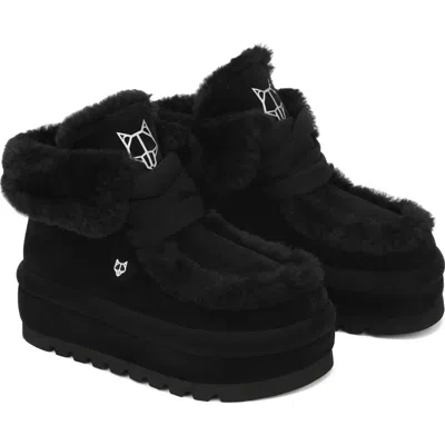NAKED WOLFE NAKED WOLFE BAMBI SUEDE/SHEARLING BOOT