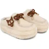 Naked Wolfe Blizzard Sand Shearling In Sand-suede/shearling