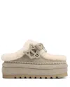 Naked Wolfe Blizzard Yetti Stone Suede In Gray