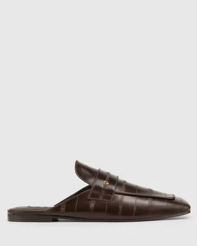 Naked Wolfe Bridgerton Brown Eel In Black