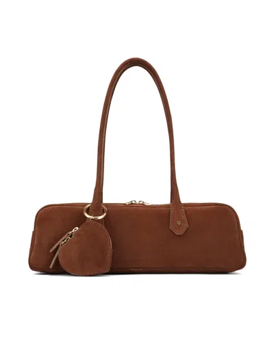 Naked Wolfe Candy Brown Suede In Pink