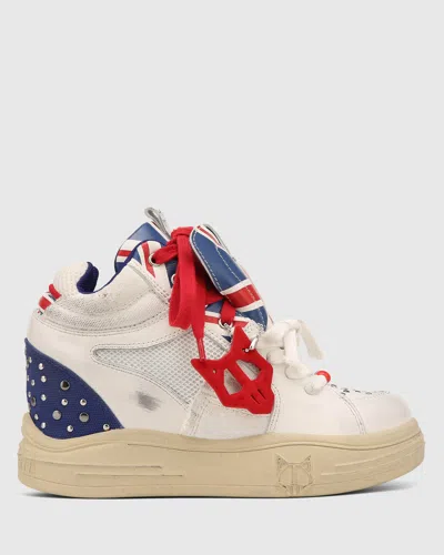 Naked Wolfe Damage Union Jack Multi In Neutral