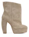 Naked Wolfe Dancer Stone Suede In Multi