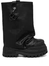 Naked Wolfe Disturb Stiefel In Schwarz
