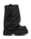 Naked Wolfe Disturb Leather Black In Black-leather