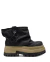 Naked Wolfe Dream Canvas Boot In Animal Print