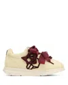 Naked Wolfe Expense Suede Sneaker In Yellow
