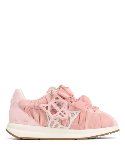 Naked Wolfe Expensed Pink Satin Scrunch
