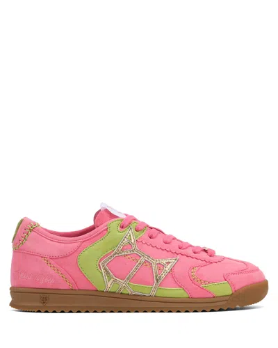 Naked Wolfe Exposure Kid Suede Pink In 粉色