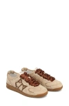 Naked Wolfe Exposure Sneaker In Off White Suede