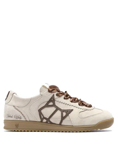 Naked Wolfe Exposuree Suede Off White