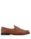 Naked Wolfe Goldie Sheep Leather Ostrich Print Tan