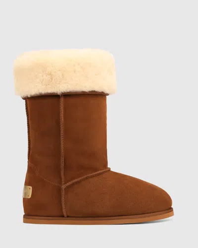 Naked Wolfe Hollywood Tan Suede In Brown