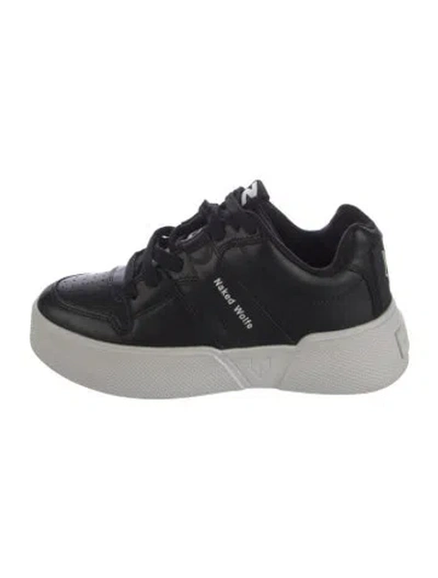 Pre-owned Naked Wolfe Leather Sneakers In Multi