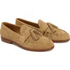 Naked Wolfe Lido Tassel Loafer In Tan