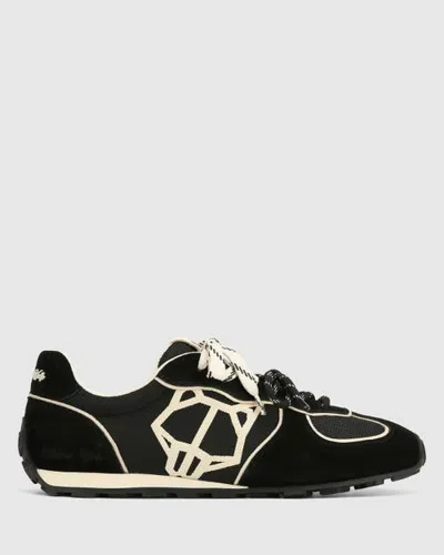 Naked Wolfe Lightning Sneaker In Black