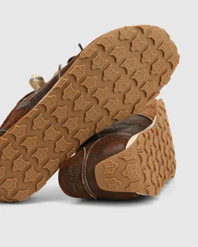 Naked Wolfe Lightning Sneaker In Brown