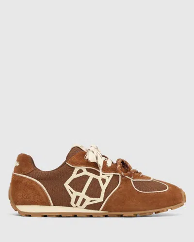 Naked Wolfe Lightning Sneaker In Brown
