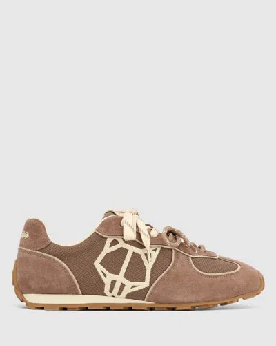 Naked Wolfe Lightning Sneaker In Brown